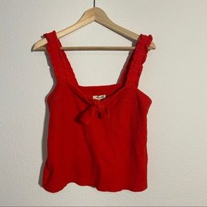 Red Madewell tank size M